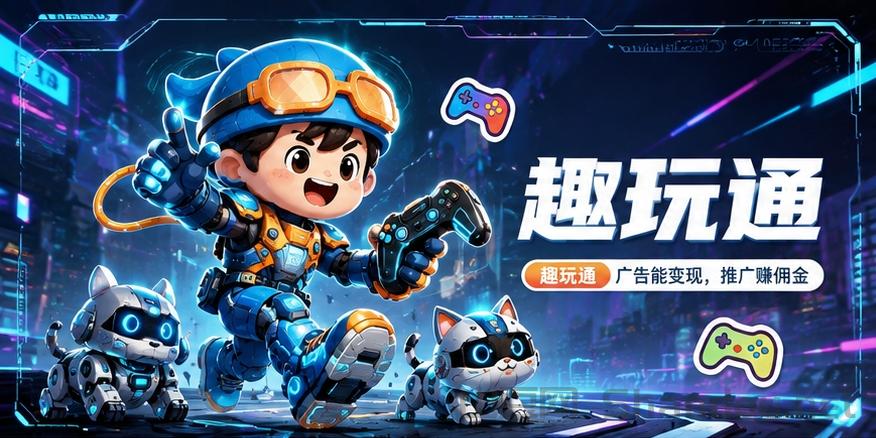 趣玩通实测：边玩游戏边看广告日赚 30+，靠谱副业全流程解析